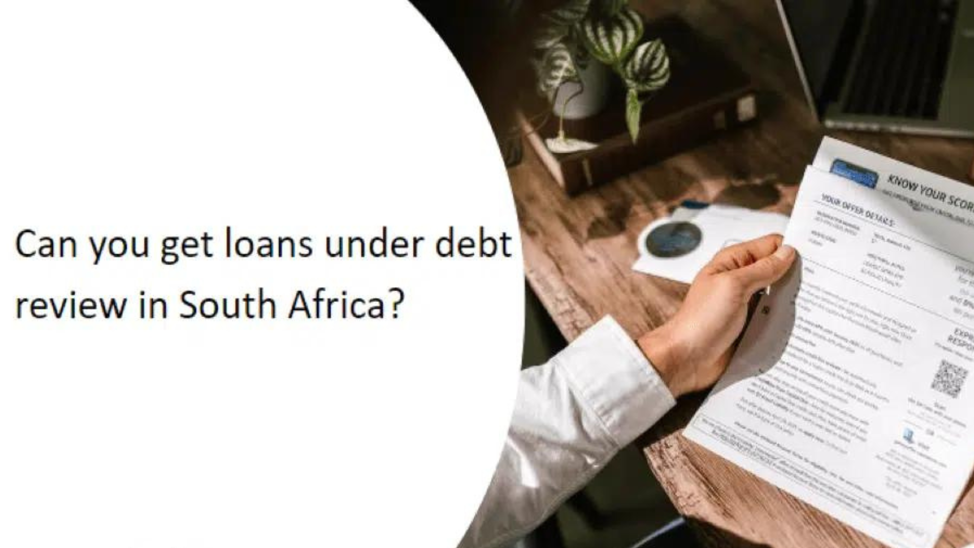 Loan Options for South Africans Under Debt Review