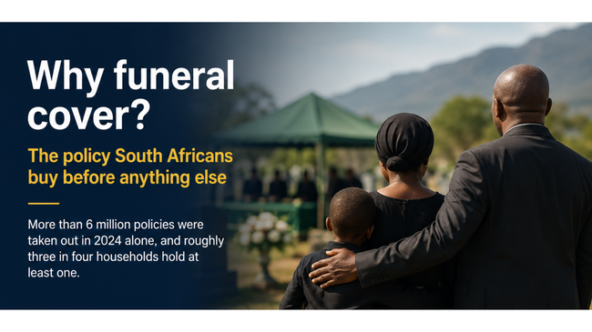 Why funeral cover? The policy South Africans buy before anything else